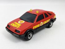 Matchbox Sonic Flashers (1985) - Ford Sierra XR4i \ Fire Dept\ 