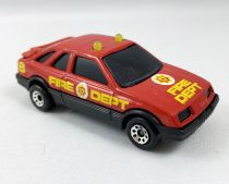 Matchbox Sonic Flashers (1985) - Ford Sierra XR4i \ Fire Dept\ 