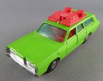 Matchbox Speed King K-23 Mercury Commuter Green Station Wagon with lugages