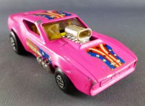 Matchbox Speed King K-38 Dragster Ford Mustang Gus\'s Gulper Rose