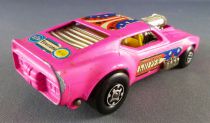 Matchbox Speed King K-38 Ford Mustang Gus\'s Gulper Pink Dragster 