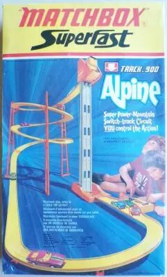 Matchbox Superfast Track 900 Alpine Super Power Mountain Proche Neuf Boite