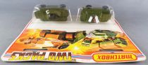 Matchbox Two Packs TP-13 Military Scout and Armoured Car Neuf Blister