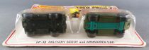 Matchbox Two Packs TP-13 Military Scout and Armoured Car Neuf Blister