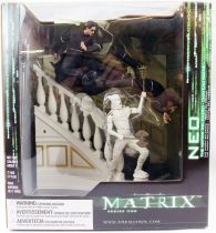 Matrix Reloaded -  The Chateau Scene : Neo vs. Agent (neuf en boite) - McFarlane 