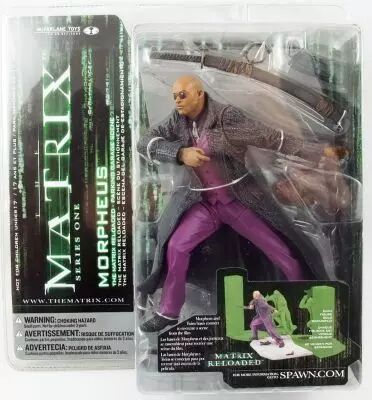 Matrix Reloaded - Morpheus figurine articul�e McFarlane serie 1 neuve sous blister