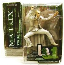 Matrix Reloaded - Twin 1 Mint on card McFarlane series 1 Action figure