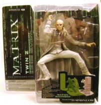 Matrix Reloaded - Twin 2 Mint on card McFarlane series 1 Action figure