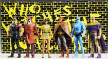 Mattel - Watchmen Club Black Freighter - Complete set of 6 Action-Figures