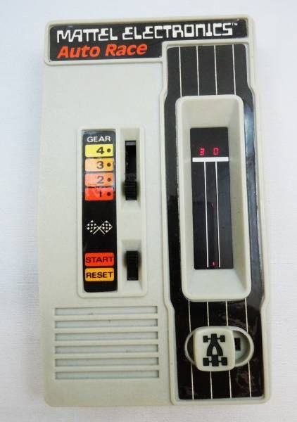 mattel electronics auto race