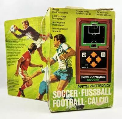 Mattel Electronics - Pocket Electronic Games - Soccer (w/box)