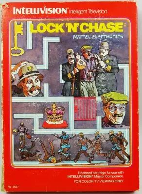 Mattel Electronics Intellivision - Lock \'n\' Chase