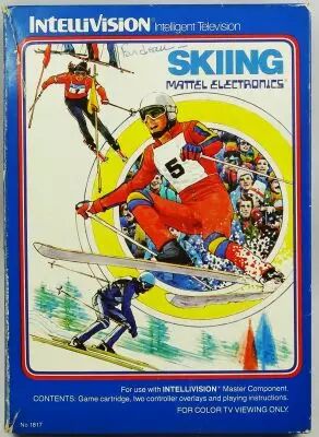 Mattel Electronics Intellivision - Skiing