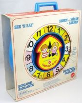 Mattel Preschool 1979 - Horloge Parlante See\'n Say L\'horloge te dit (1)