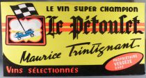 Maurice Trintignant - French Vintage Advertising Le Petoulet The Vine of Chamoins