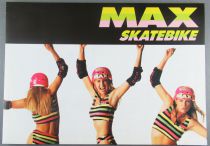 Max Skatebike Rollet 1990 Poster and Order Form Packet