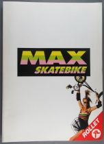 Max Skatebike Rollet Pochette Affiche Bon Commande 1990