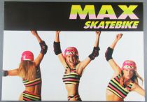 Max Skatebike Rollet Pochette Affiche Bon Commande 1990