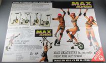 Max Skatebike Rollet Pochette Affiche Bon Commande 1990