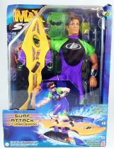 Max Steel - Mattel 1999 - Surf Attack Max Steel & Turbo Board