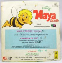 Maya l\'abeille -  Disque 45T - Les Chansons de Maya - Adès/Le Petit Menestrel 1978