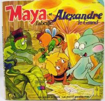 Maya l\'abeille -  Livre-disque 45T- Maya et Alexandre le Grand