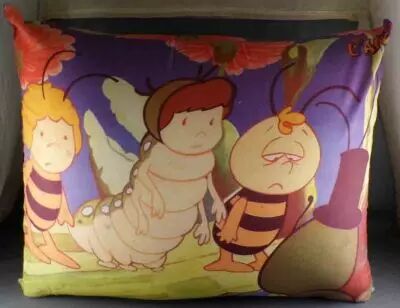 Maya l\'abeille - Coussin Tissus - 50 x 38 cm
