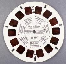 Maya l\'Abeille - Et l\'&eacute;cole des Abeille- 2 Disques View-Master 3D sans Pochette R&eacute;f. BD 182-F