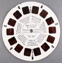 Maya l\'Abeille - Et l\'&eacute;cole des Abeille- 2 Disques View-Master 3D sans Pochette R&eacute;f. BD 182-F