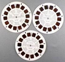 Maya l\'Abeille - Et l\'&eacute;cole des Abeille- 3 Disques View-Master 3D sans Pochette R&eacute;f. BD 182-F
