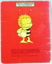 Maya l\'abeille - Mini-Album Maya apprend à butiner - Télé-Librairie des Deux Coqs d\'Or 1978