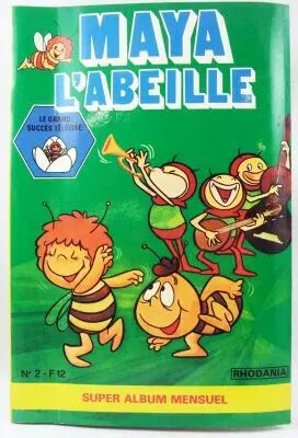 Maya l\'abeille - Rhodania - Super Album Mensuel n�2