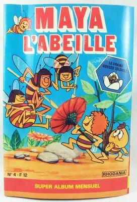 Maya l\'abeille - Rhodania - Super Album Mensuel n�4