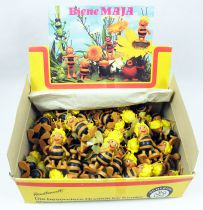 Maya l\'abeille - Schleich 1976 - Boite présentoir de magasin de 50 figurines Maya