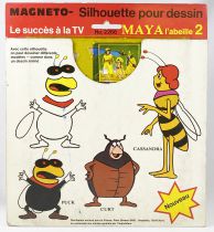 Maya l\'abeille - Silhouette pour Dessin n°1 & 2  - Magneto Ref.2265 & Ref.2266 (1978) 