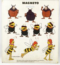 Maya l\'abeille - Silhouette pour Dessin n°1 & 2  - Magneto Ref.2265 & Ref.2266 (1978) 