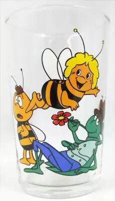 Maya l\'abeille - Verre � moutarde - Maya, Willi & Flip