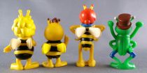 Maya th Bee - Schleich 1991 Pvc Figures - Complete Set of 4 figures
