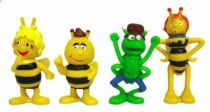 Maya th Bee - Set of 4 figures - Schleich 1991