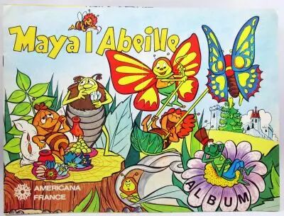 Maya the Bee - Americana France 1978 Stickers collector book