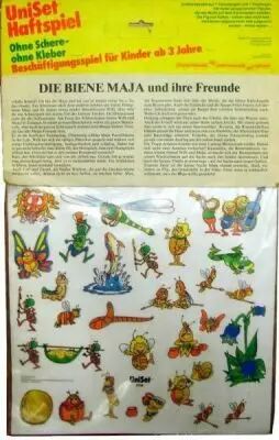 Maya the Bee - Decals with decoration board - Mint in baggie