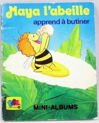 Maya the Bee - Mini-Album Maya learns to forage - T�l�-Librairie des Deux Coqs d\'Or 1978