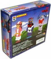 Mazinger Z - Medicom - Kubrick figures set A : Mazinger Z, Garada K7, Sayaka Yumi