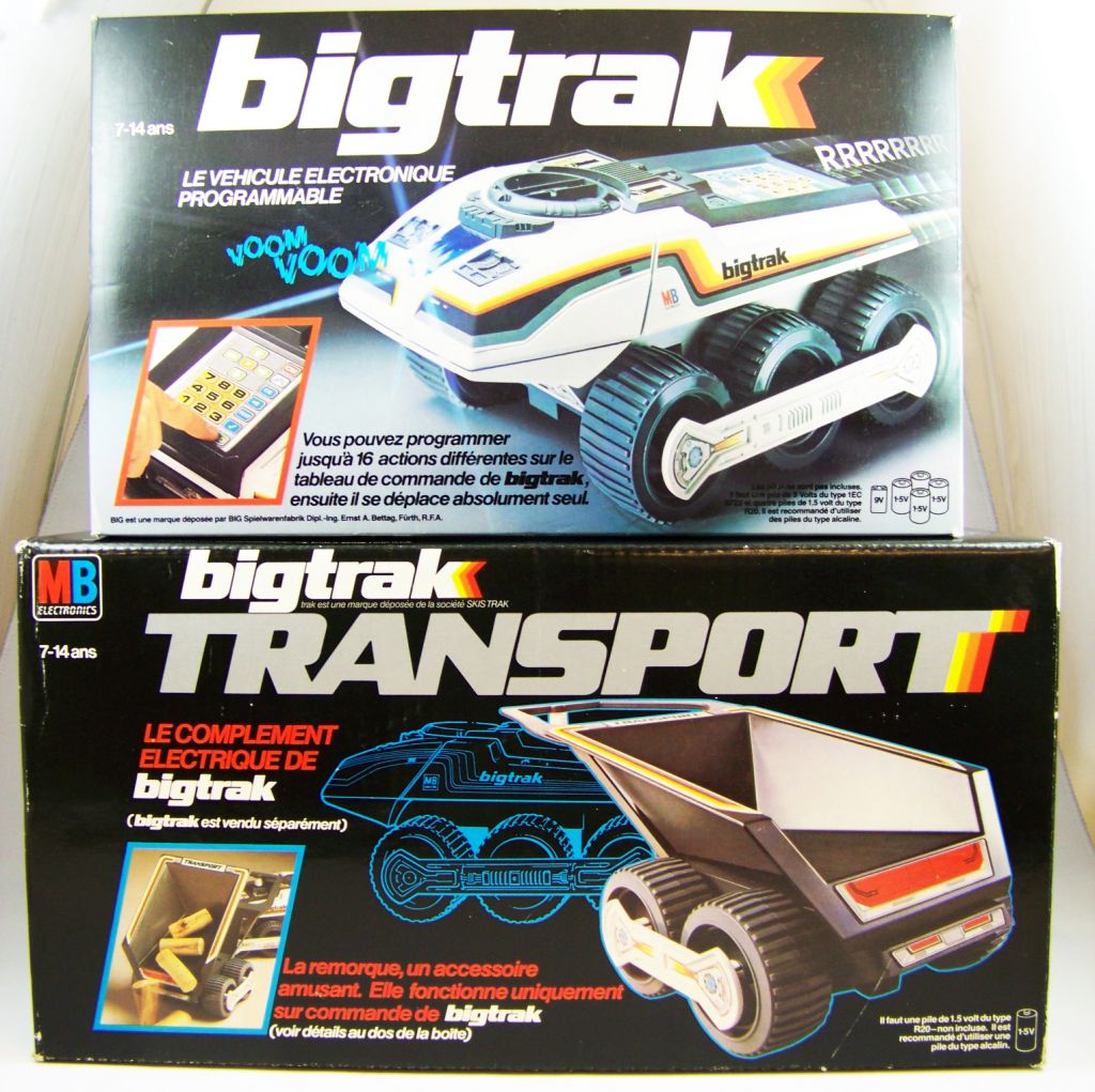 MB Electronics - Bigtrak + Transport (loose with French box)