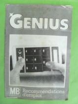 MB Electronics - Handheld Game - Genius The Electronic Mind Bending Puzzle French Box
