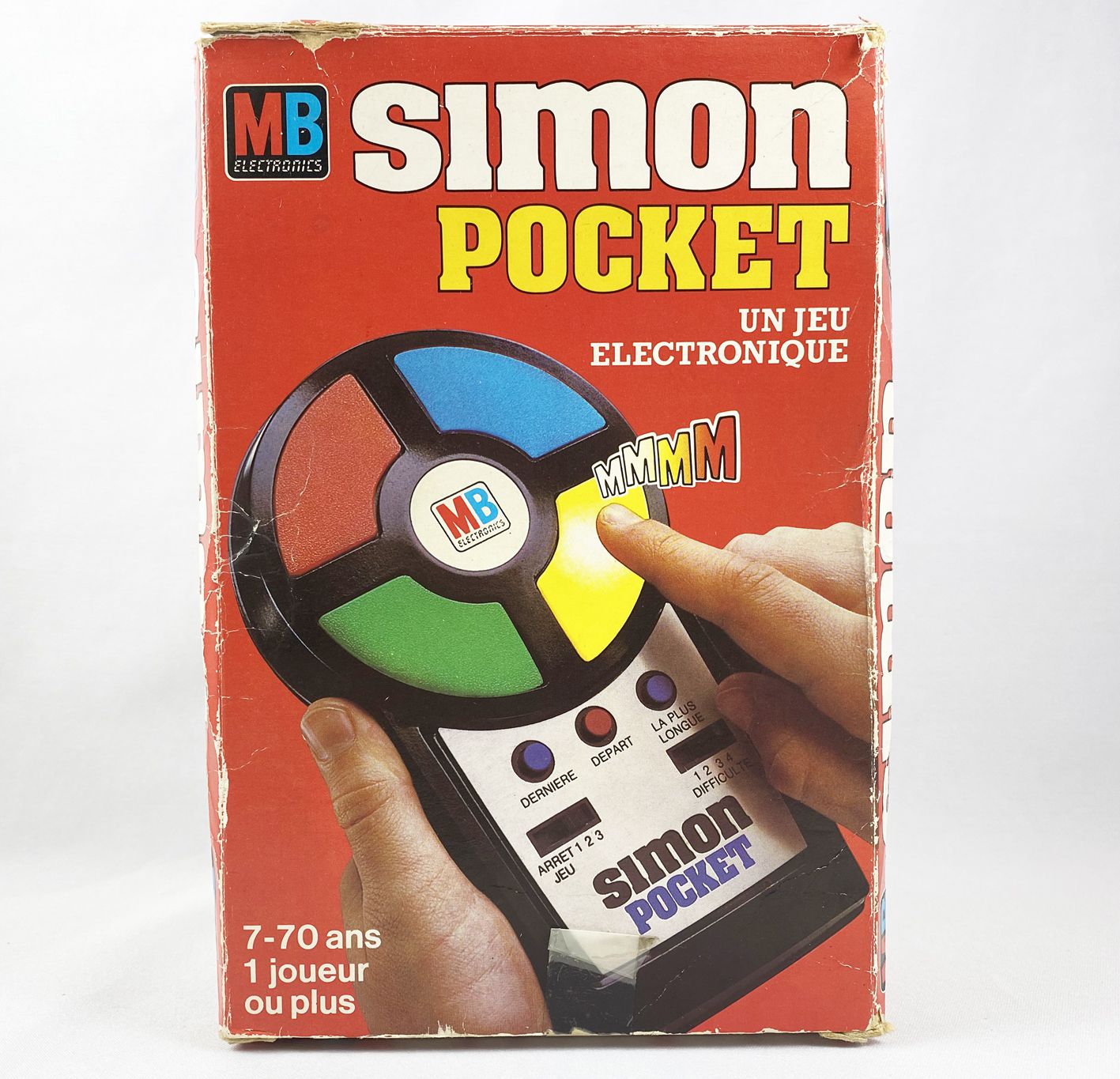 MB Electronics - Handheld Game - Simon Pocket (en boite version Fr.)