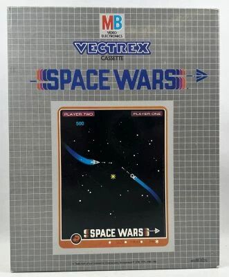 MB Electronics (1983) - Vectrex Video System - Cassette Space Wars (en boite Fr)