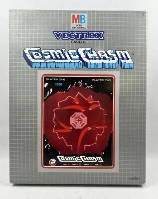 MB Electronics (1983) - Vectrex Video System - Cosmic Chasm Cartridge (French Box