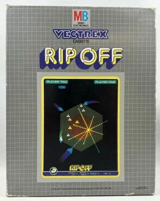 MB Electronics (1983) - Vectrex Video System - Rip Off Cartridge (French Box)