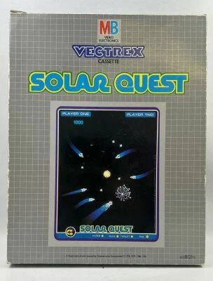 MB Electronics (1983) - Vectrex Video System - Solar Quest Cartridge (French Box)